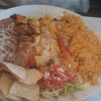 La Michoacana - Beef enchiladas so delicious also! - Mexican Near Me - Reno, Nevada