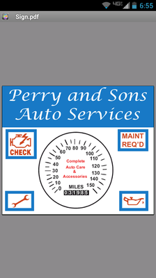 Perry and Sons Auto Services