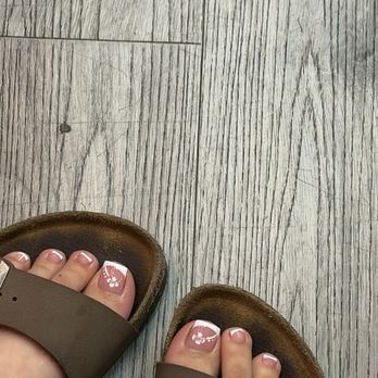 Jess Nails Salon - I got acrylic big toes with design and the rest gel. 64$ - Nail Salons Near Me - Moreno Valley, California Jess Nails Salon - I got acrylic big toes with design and the rest gel. 64$ - Nail Salons Near Me - Moreno Valley, California