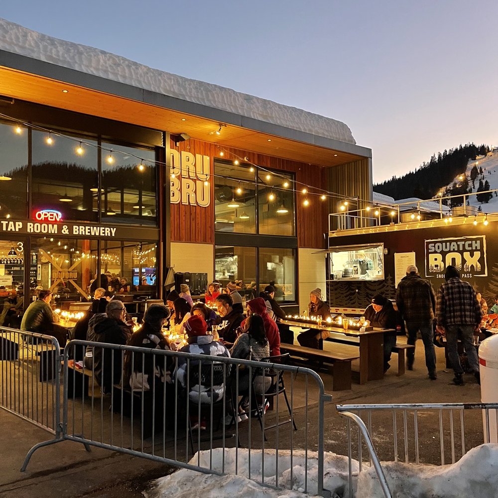 Dru Bru - Snoqualmie Pass - outside of restaurant - Breweries Near Me - Snoqualmie Pass, Washington