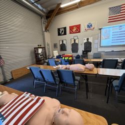 Security & Firearms Training Academy - CPR class time. :)