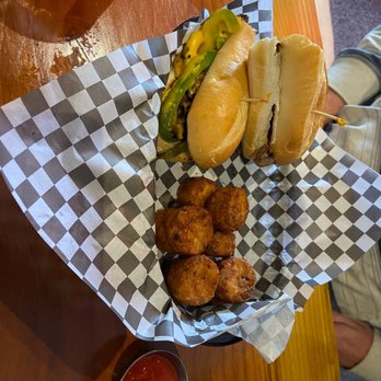 Coal Mountain Caboose - Philly with tater kegs - Sports Bars Near Me - Cle Elum, Washington Coal Mountain Caboose - Philly with tater kegs - Sports Bars Near Me - Cle Elum, Washington