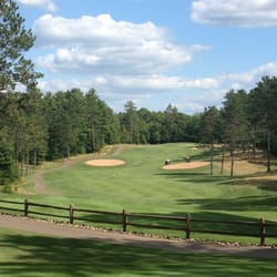 St. Germain Golf Club - 7th hole.  370 yards