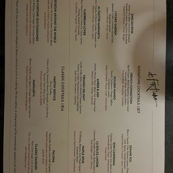 De Fortune - Cocktail Bars Near Me - Houston, Texas