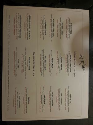 Menu photo 1 De Fortune Houston, TX