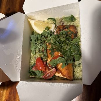 Pasta Panino - The ever so tasty Salmon (rare) Risotto and very healthy for you! - Italian Near Me - San Francisco, California