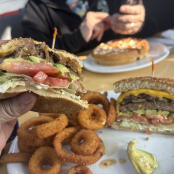Lighthouse Cafe - Avocado Mushroom Cheeseburger - Cafes Near Me - Pittsburg, California Lighthouse Cafe - Avocado Mushroom Cheeseburger - Cafes Near Me - Pittsburg, California