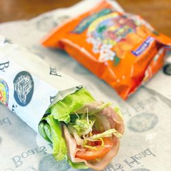Timmy T's Gourmet Grinders Sandwich Shop - Walking lettuce wrap