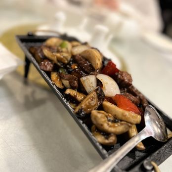 Dim Sum King - Honey Sauce Beef with Mushroom Dinner - Dim Sum Near Me - Daly City, California