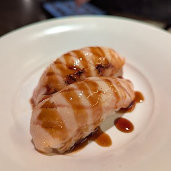 Wind Japanese and Thai - Torched Salmon Sushi. - Thai Near Me - Buffalo, New York Wind Japanese and Thai - Torched Salmon Sushi. - Thai Near Me - Buffalo, New York