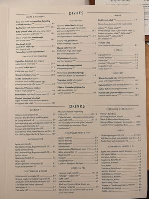 Menu photo 3 Figlmüller Vienna, 9 Menu photo 3 Figlmüller Vienna, 9
