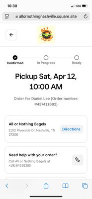 All or Nothing Bagels by null