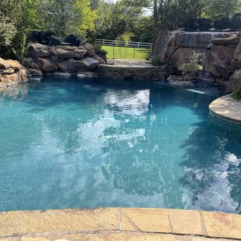 Affordable Pool Solutions - This pool was extremely green a week ago. Now look at it! We didn't even have to drain it. - Pool Cleaners Near Me - Moore, Oklahoma Affordable Pool Solutions - This pool was extremely green a week ago. Now look at it! We didn't even have to drain it. - Pool Cleaners Near Me - Moore, Oklahoma