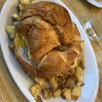 The Brunch House - Egg and sausage Croissant - Breakfast & Brunch Near Me - Provo, Utah The Brunch House - Egg and sausage Croissant - Breakfast & Brunch Near Me - Provo, Utah