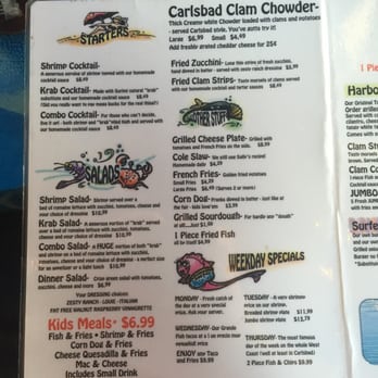 Harbor Fish Cafe - Seafood Near Me - Carlsbad, California