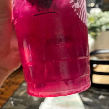 Starbucks - a hand holding a cup of purple drink - Coffee & Tea Near Me - La Mesa, California