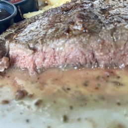 Prime rib This was medium Prime rib This was medium