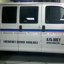 Duey's Computer Service - Our service vans fully stocked with parts and tools to fix your problems on-site!