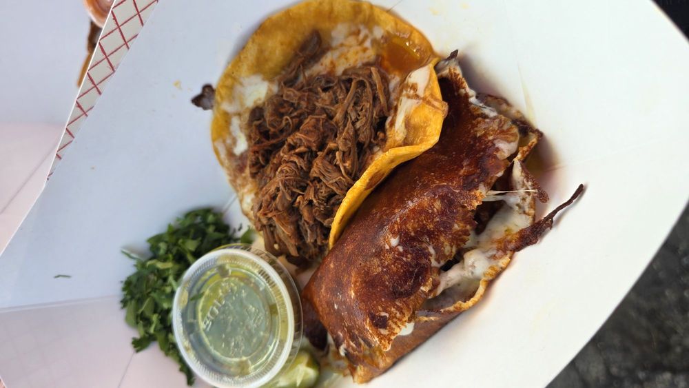 Food from Chucho’s Red Tacos | Gateway to Milwaukee