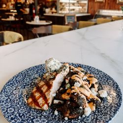 Mothers Day Lunch Special Seared Salmon with herbed butter