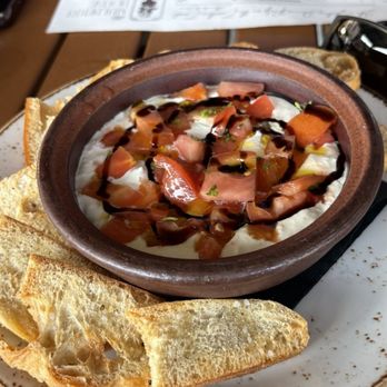 The Mulberry House - Whipped burrata - Breweries Near Me - Washington, North Carolina