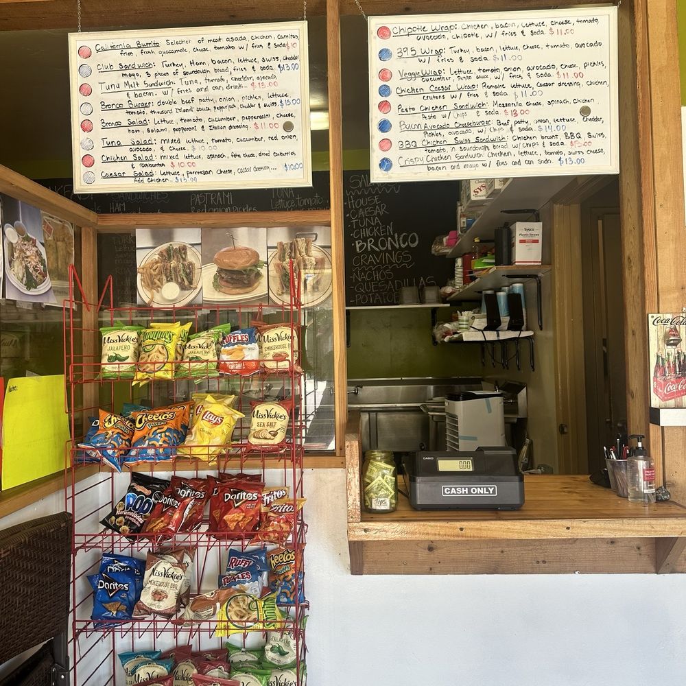 Bronco's Deli - Great prices - Cash only! - Delis Near Me - Bishop, California