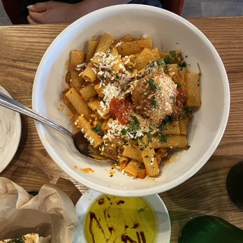 Va Bene Italian Eatery - RIGATONI BOLOGNESE - Italian Near Me - Prairie Village, Kansas Va Bene Italian Eatery - RIGATONI BOLOGNESE - Italian Near Me - Prairie Village, Kansas
