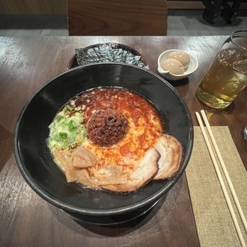 Ippudo San Francisco - Karaka Spicy Ramen (drooling) - Ramen Near Me - San Francisco, California Ippudo San Francisco - Karaka Spicy Ramen (drooling) - Ramen Near Me - San Francisco, California
