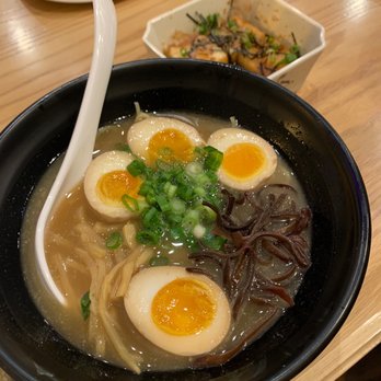 Michi Ramen - Tonkatsu Shoyu Ramen without Pork Chashu & adegashi tofu - Ramen Near Me - Henderson, Nevada Michi Ramen - Tonkatsu Shoyu Ramen without Pork Chashu & adegashi tofu - Ramen Near Me - Henderson, Nevada