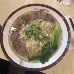 6. Beef Noodles in Clear Soup 6. Beef Noodles in Clear Soup