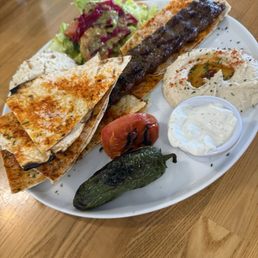 Adana Kebab Plate
