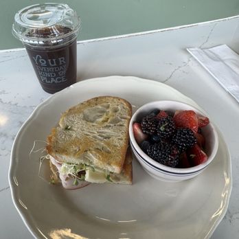 Harvey Bakery & Kitchen - Chet Club and fruit side - Cafes Near Me - Oklahoma City, Oklahoma