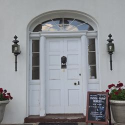 Ovoka Farm - Front door of Manor House