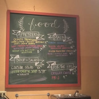 Freebridge Brewing - Chalkboard menu - Breweries Near Me - The Dalles, Oregon
