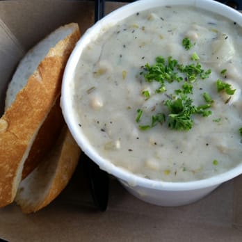 Bear Flag Fish - Clam Chowder (better than SF) - Seafood Near Me - Newport Beach, California