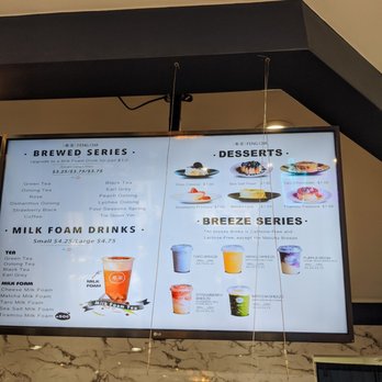 Feng Cha Teahouse - Menu at feng cha - Bubble Tea Near Me - Costa Mesa, California
