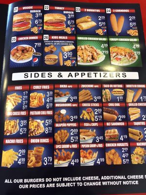 Menu photo 4 Sno-White Drive-In Taft, CA Menu photo 4 Sno-White Drive-In Taft, CA