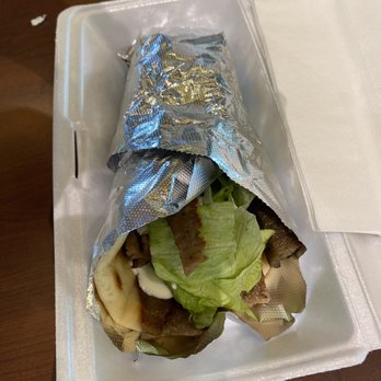 It's Greek To Me - a sandwich wrapped in foil - Greek Near Me - Tulsa, Oklahoma