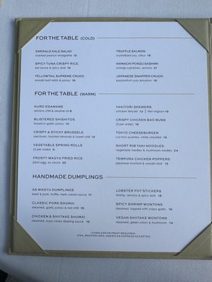 Menu photo 5 Anchor Sushi Bar Dallas, TX
