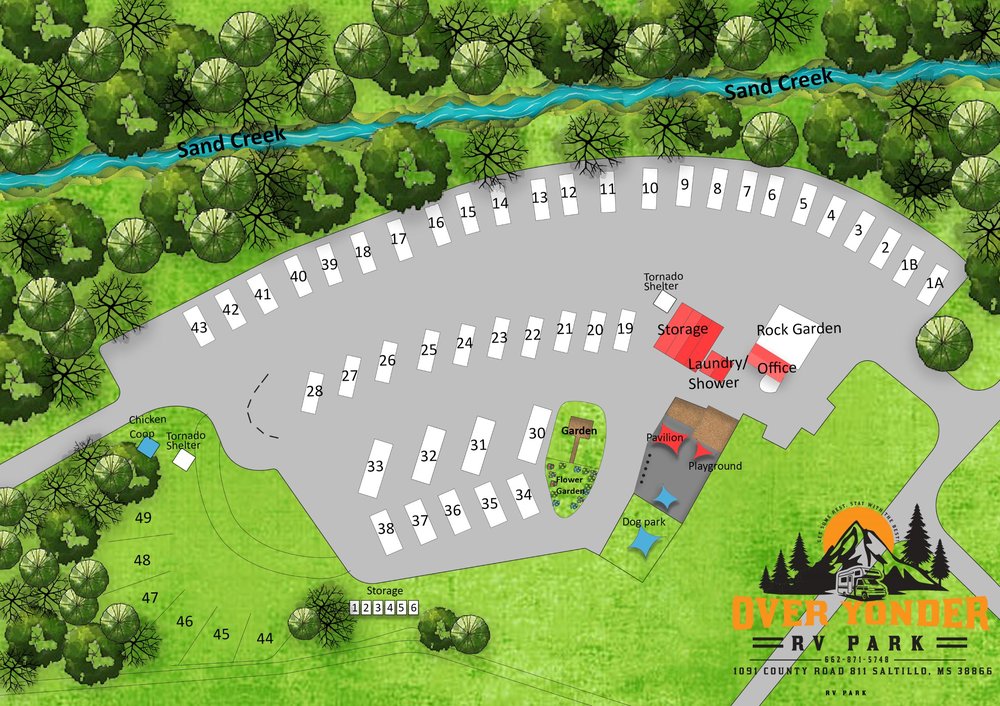 OVER YONDER RV PARK Updated October 2024 1091 Co Rd 811, Saltillo
