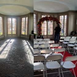 Arch at wedding