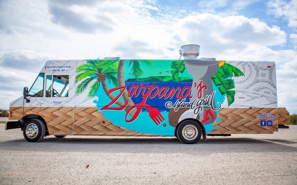 Zarpana’s Island Grill Logo