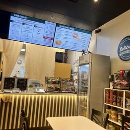Order at the counter