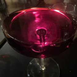 Il famoso rosso... tolto dalla bottiglia!