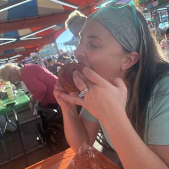 South Carolina State Fair - The sunshine felt good as I tried a spicy and sweet candy apple - Festivals Near Me - Columbia, South Carolina South Carolina State Fair - The sunshine felt good as I tried a spicy and sweet candy apple - Festivals Near Me - Columbia, South Carolina