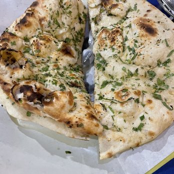 Korma Sutra - Garlic naan bread - Indian Near Me - Lenexa, Kansas