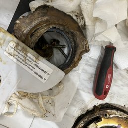 Needed to replace this black seal; it was gross. Needed to replace this black seal; it was gross.