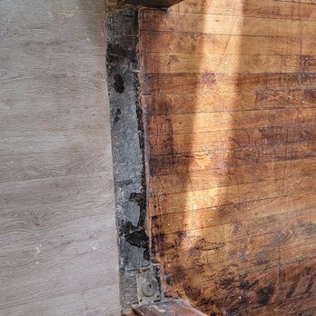 Master Home Inspectors - a bathroom with moldy walls - Home Inspectors Near Me