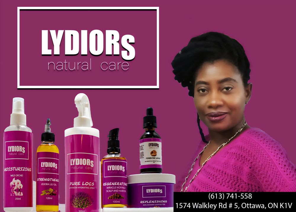LYDIORS NATURAL CARE 1574 Walkley Road, Ottawa, Ontario Produits de beauté et cosmétiques LYDIORS NATURAL CARE 1574 Walkley Road, Ottawa, Ontario Produits de beauté et cosmétiques