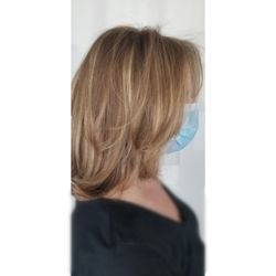 Hair By Ashley P - This client hadn't had highlights in years! So we went as natural-looking as possible
